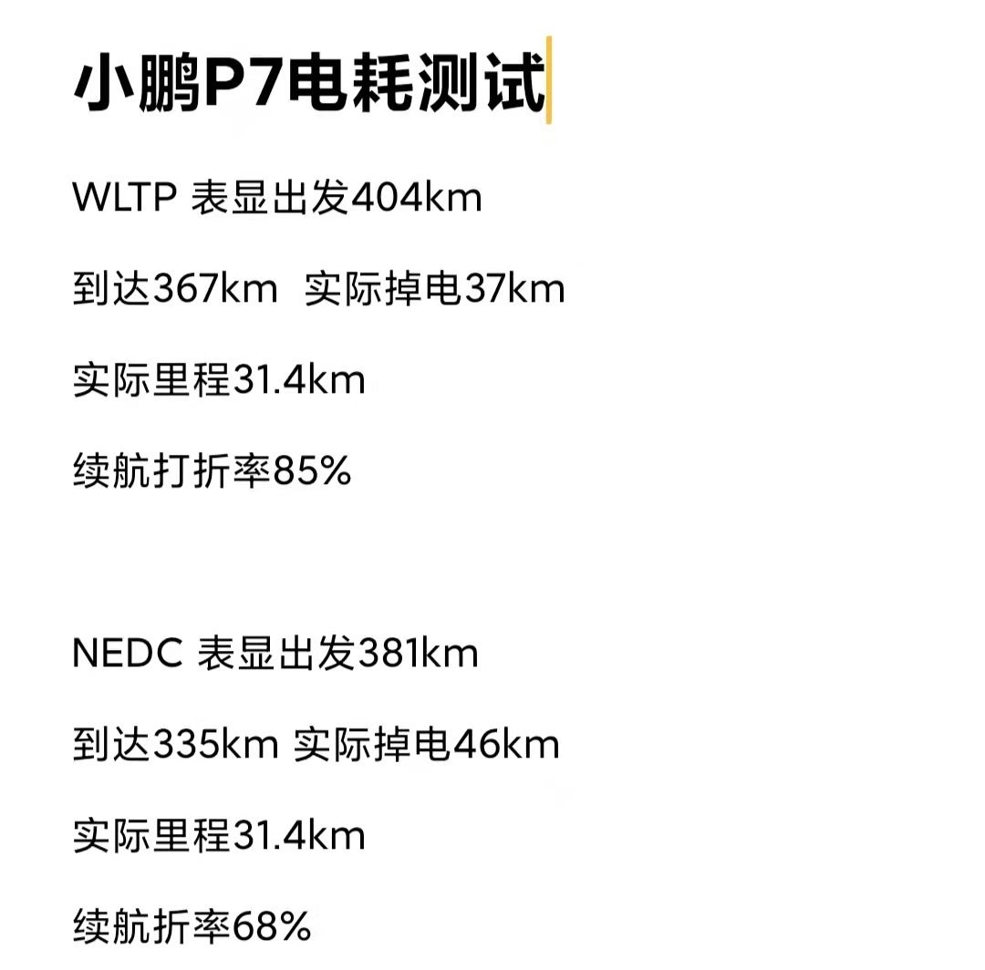 纯电续航实测