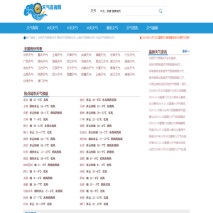 全国天气预报查询,未来10天