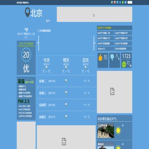 北京天气预报一周